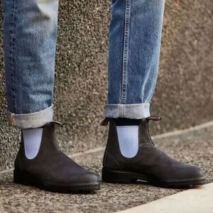 Blundstone 2209  Chelsea Leather Ankle Boot Women's US NEW BLACK BLUE‎